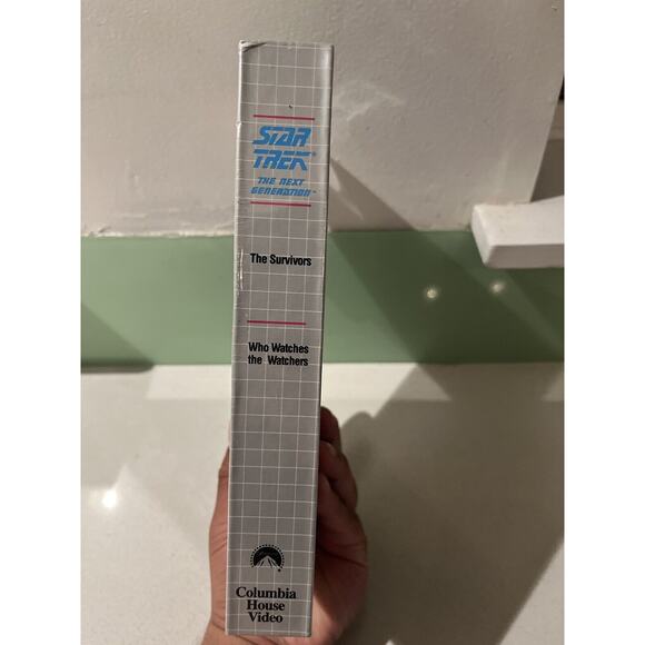 Star Trek The Next Generation VHS The Survivors & Who Watches Paramount - Picture 6 of 8